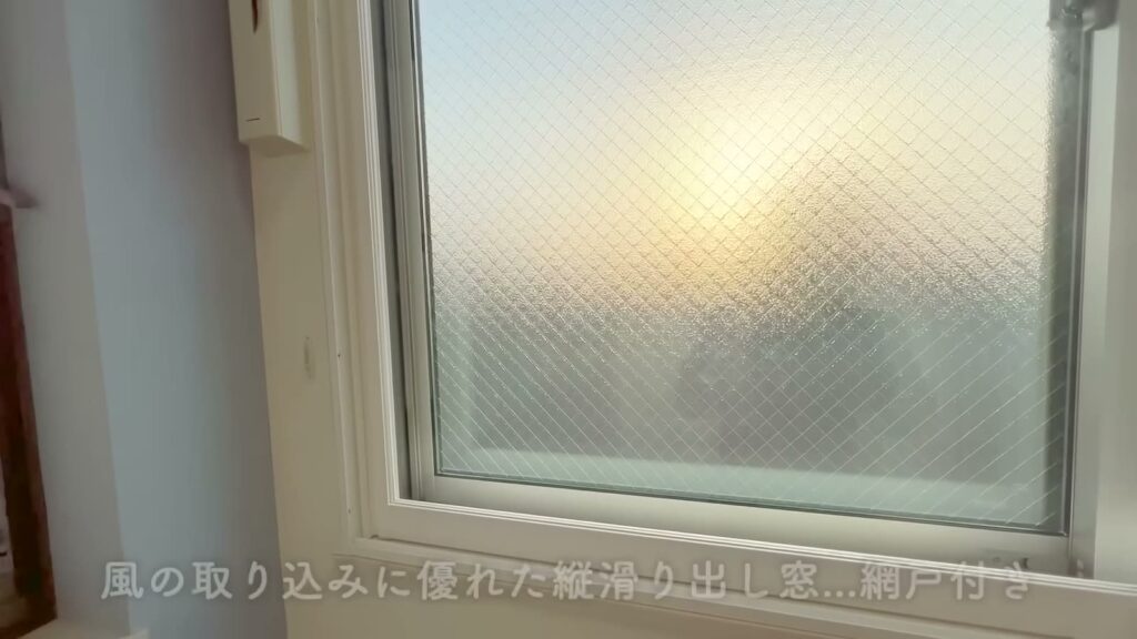 ハーモニーテラス栗原Ⅱ 1R＋ロフトの二重サッシ