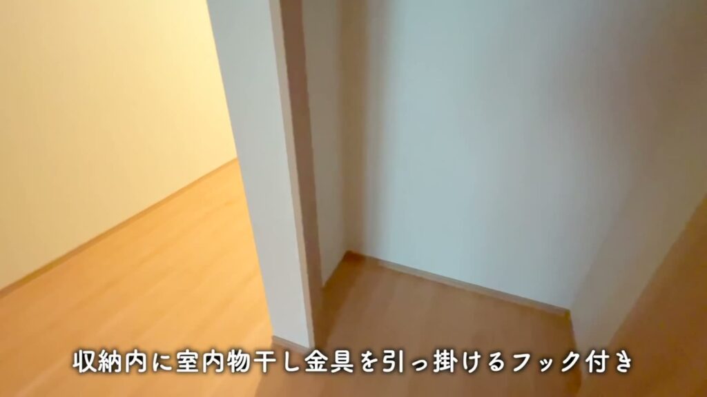 ハーモニーレジデンスパレスフロント 1LDKの収納のフック