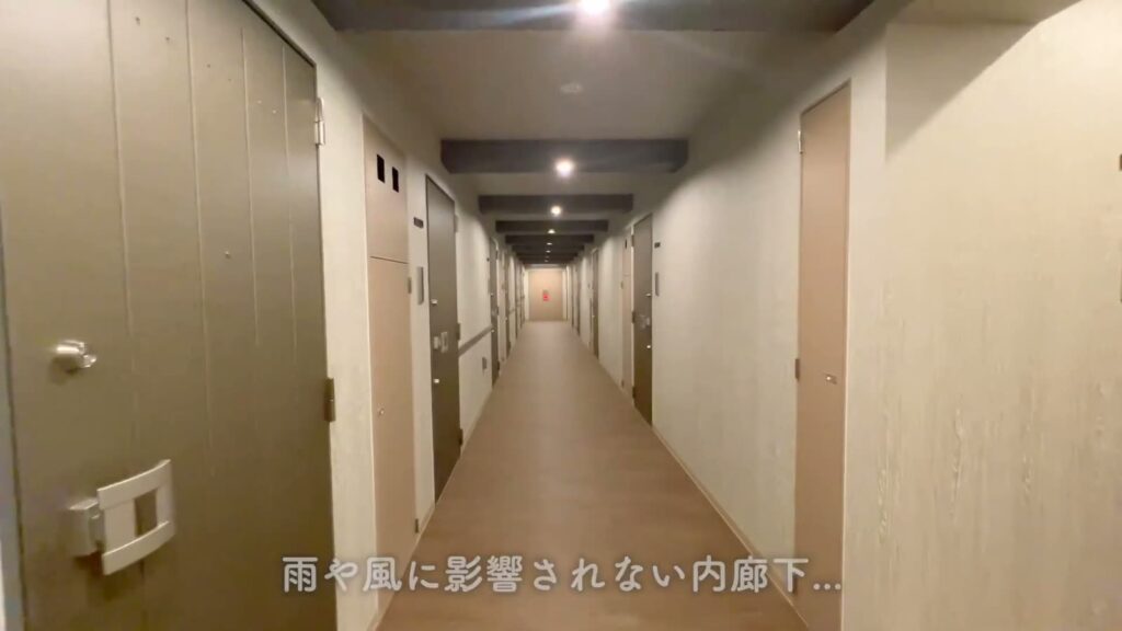 ラフィスタ中板橋Ⅱ 1Kの内廊下