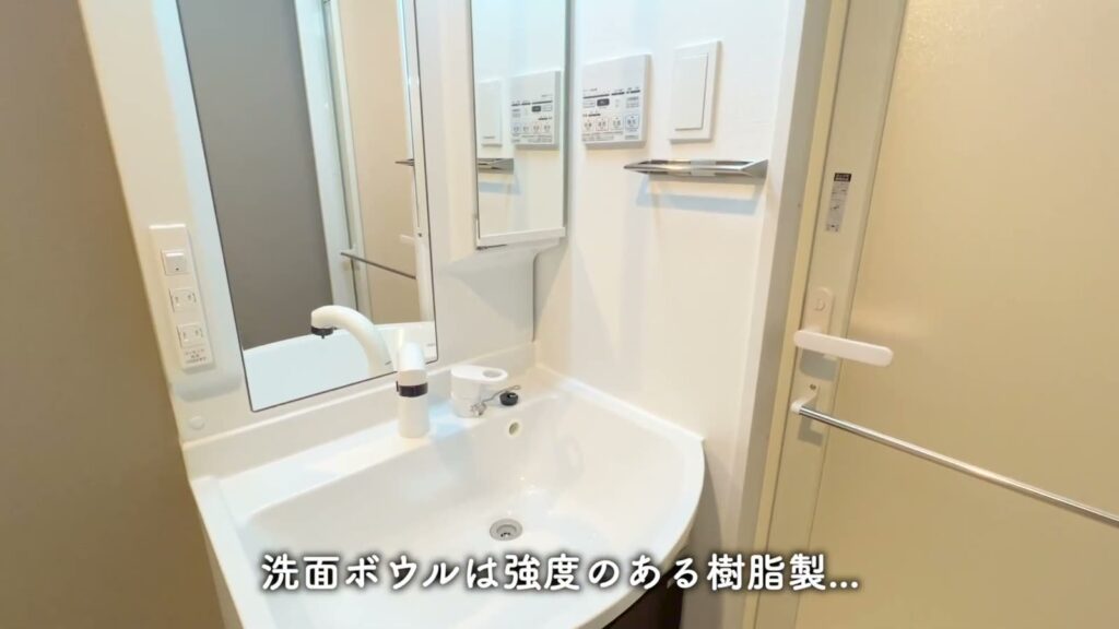 ラフィスタ中板橋Ⅱ 1Kの洗面台
