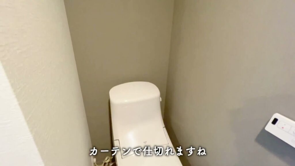 ラフィスタ中板橋Ⅱ 1Kのトイレ