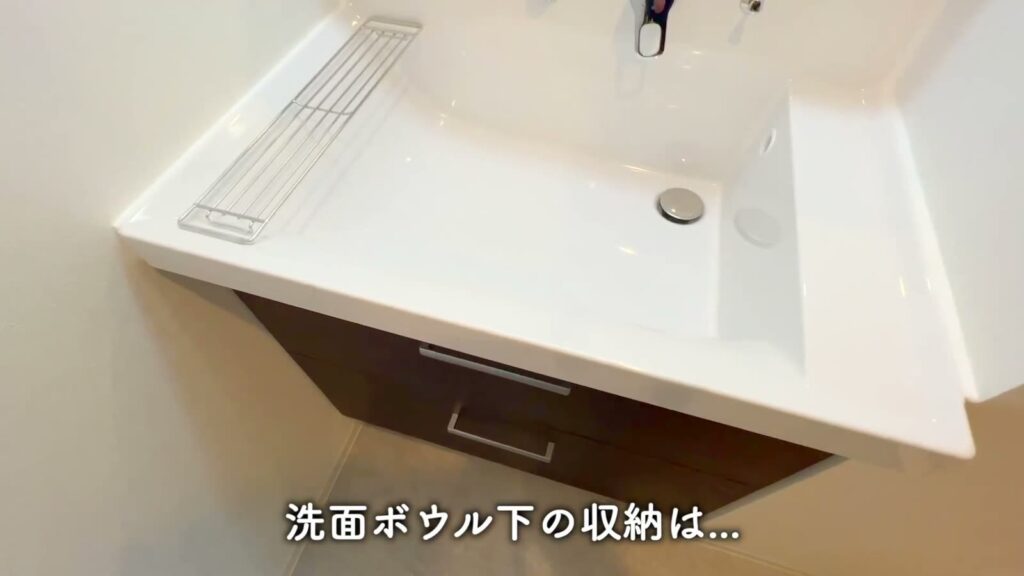 江東区石島 1LDKの洗面ボウル下