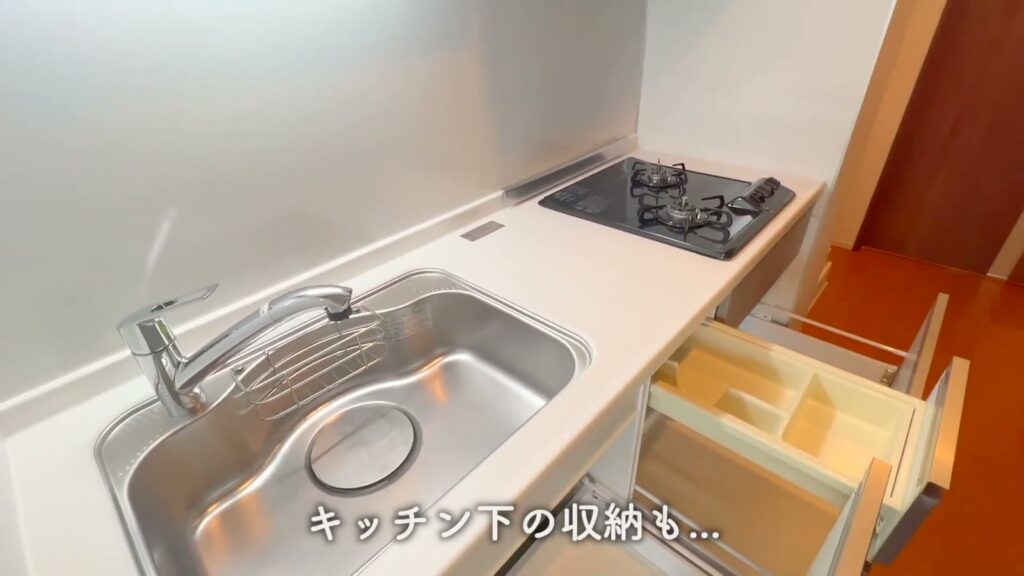江東区石島 1LDKの引き出し収納