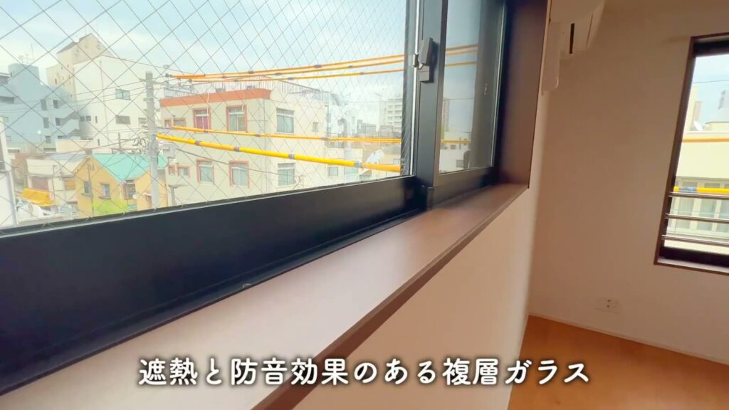 江東区石島 1LDKの窓