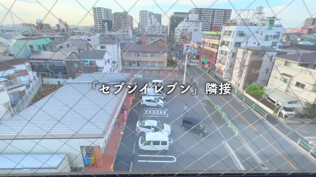 ラフィスタ亀有 1DKの窓からの眺め