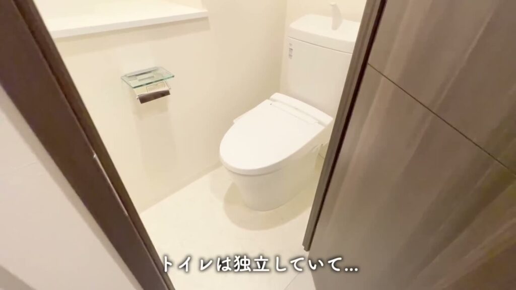 ラフィスタ亀有 1DKのトイレ