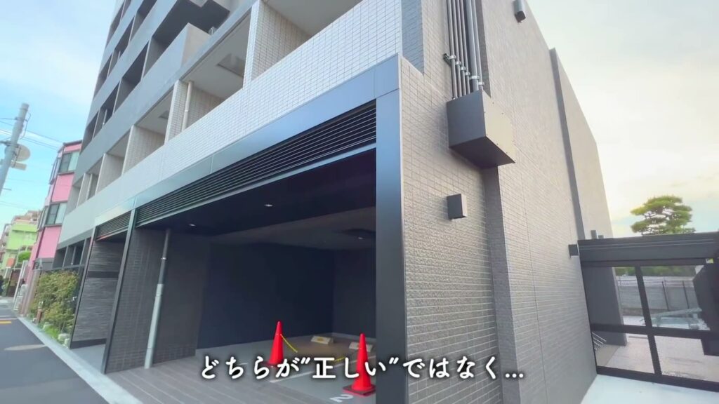 ラフィスタ亀有 1DKの建物の側面