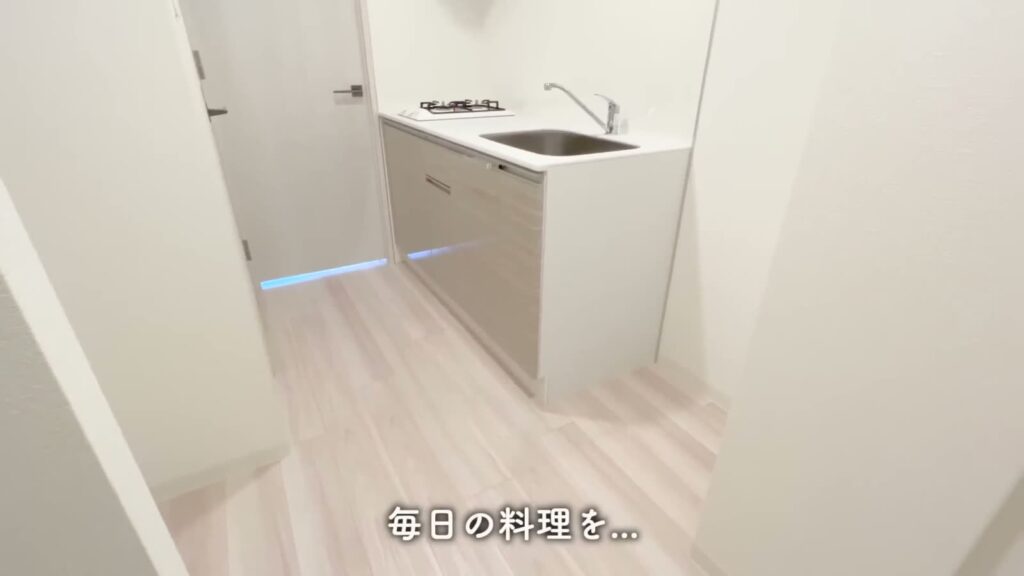 ブライズ東日本橋 1Kのキッチン全景