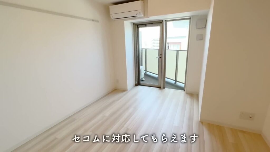 ブライズ東日本橋 1Kの洋室の全景