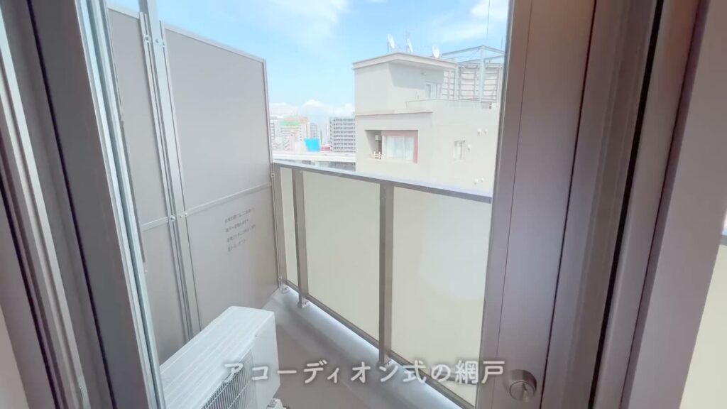 ブライズ東日本橋 1Kのバルコニー