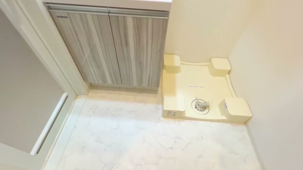 ラフィスタ町田 1DKの洗濯機置き場