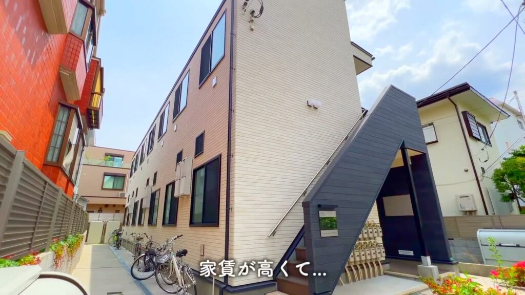 ハーモニーテラス江原町Ⅱ 1R+ロフトの外観