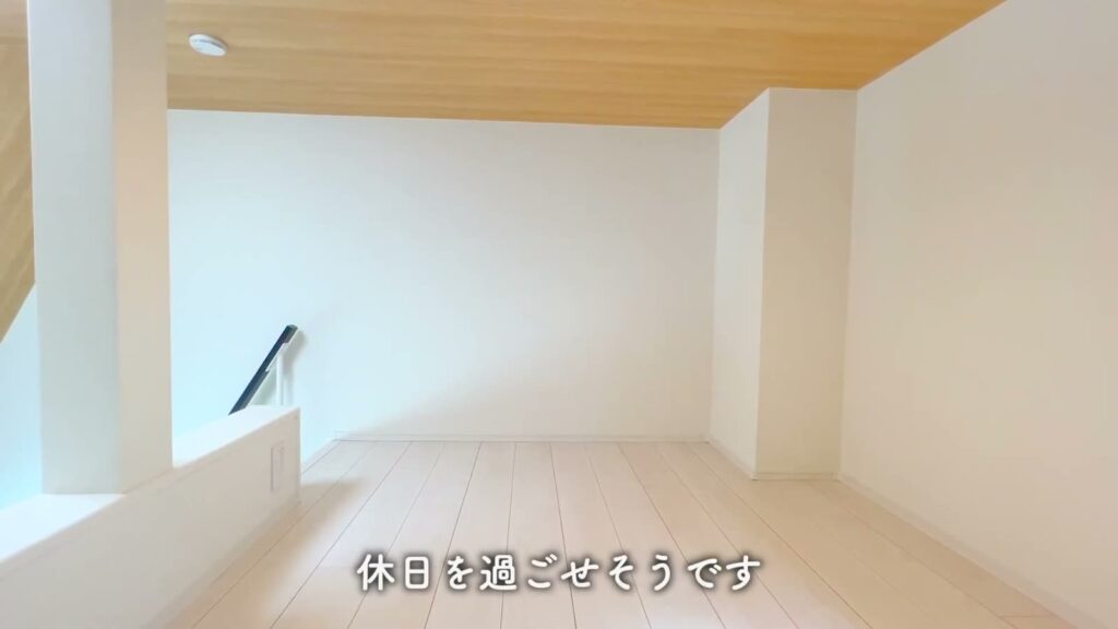 ハーモニーテラス江原町Ⅱ 1R+ロフトのロフトの広さ