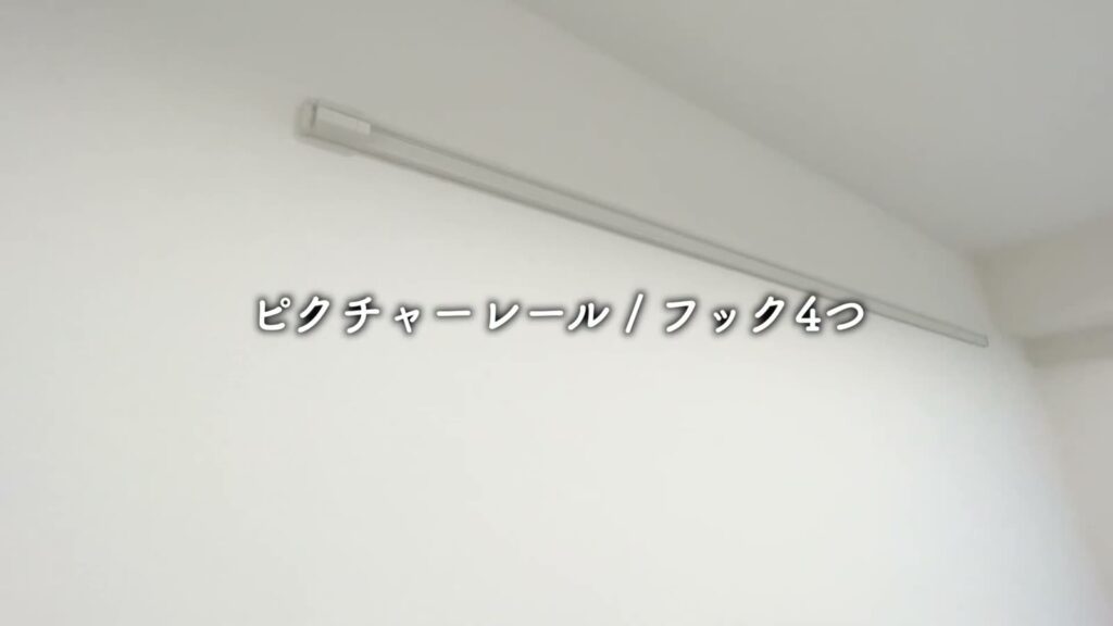 フュージョナル東墨田 1Kのピクチャーレール