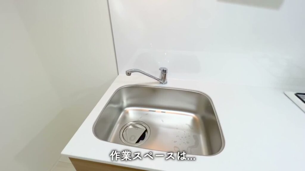 渋谷区笹塚の1K 1Kのシンク