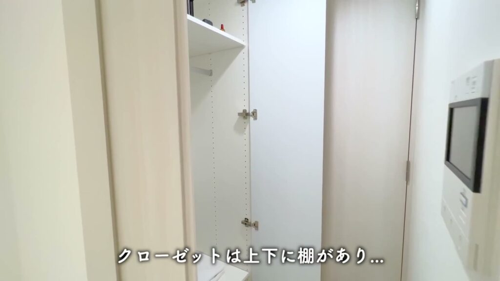 渋谷区笹塚の1K 1Kのクローゼット