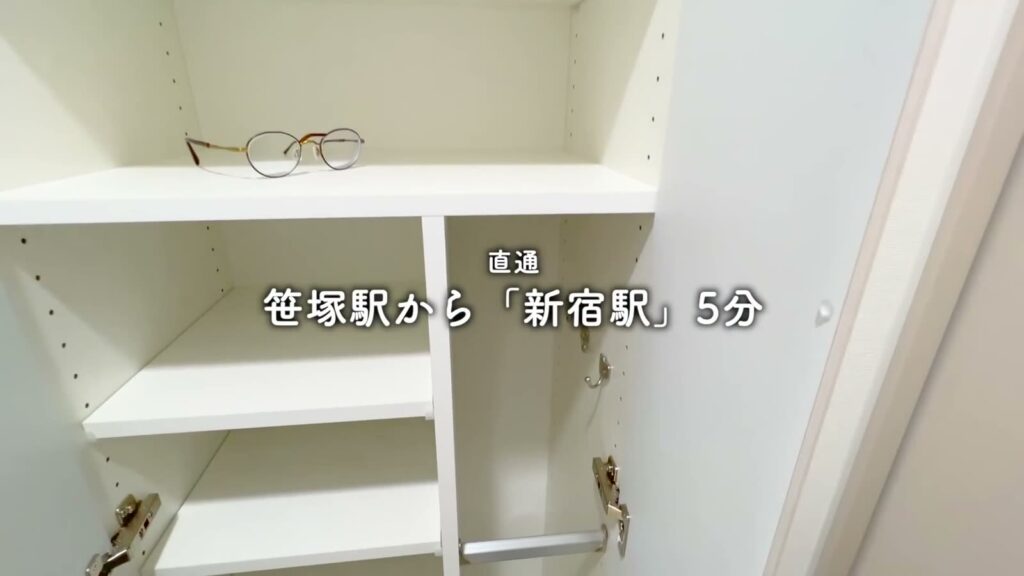 渋谷区笹塚の1K 1Kの新宿駅へ