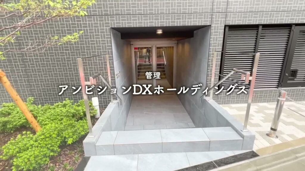 プレミアムキューブ大岡山DEUX 1DKのエントランス