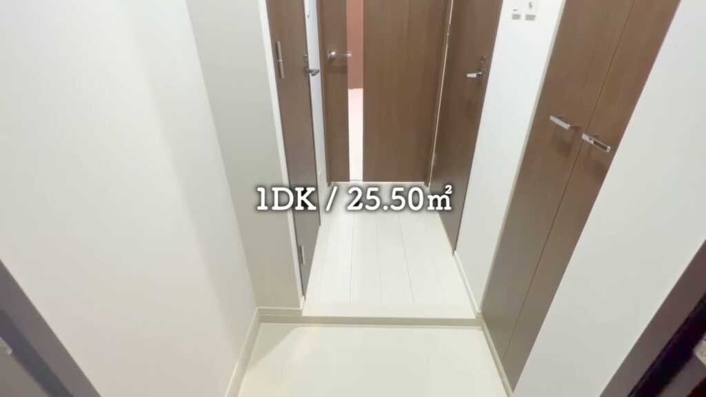 プレミアムキューブ大岡山DEUX 1DKの玄関まわり