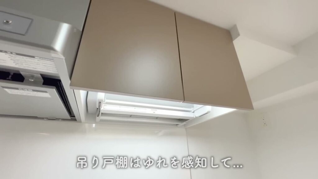 プレミアムキューブ大岡山DEUX 1DKの吊り戸棚