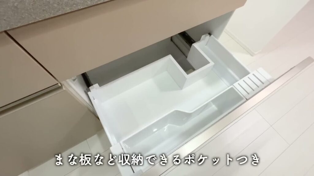 プレミアムキューブ大岡山DEUX 1DKの引き出し収納
