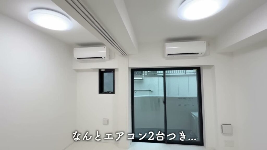 プレミアムキューブ大岡山DEUX 1DKのエアコン2台
