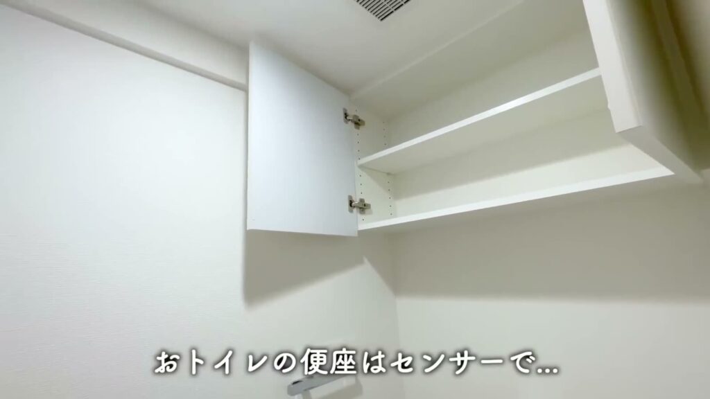 ブライズフォルム墨田 1LDKのトイレ上部の収納