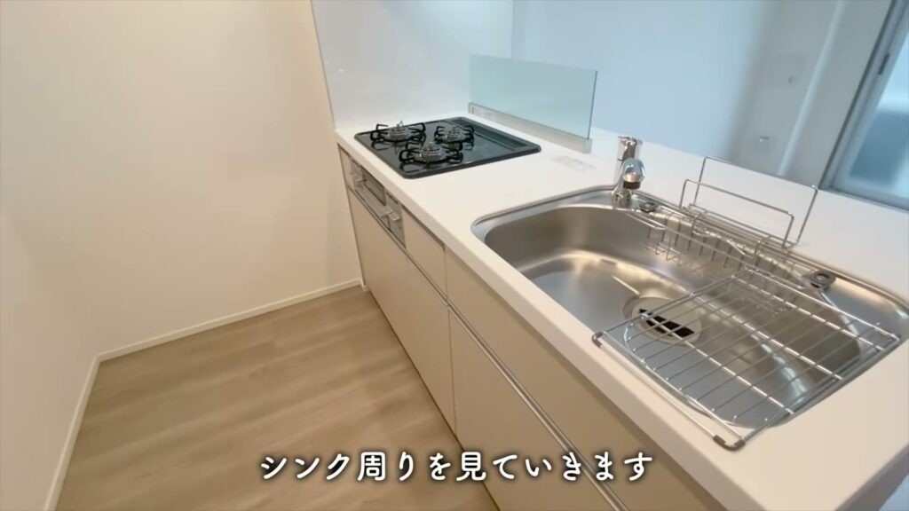 羽田の1LDK 1LDKのシンク