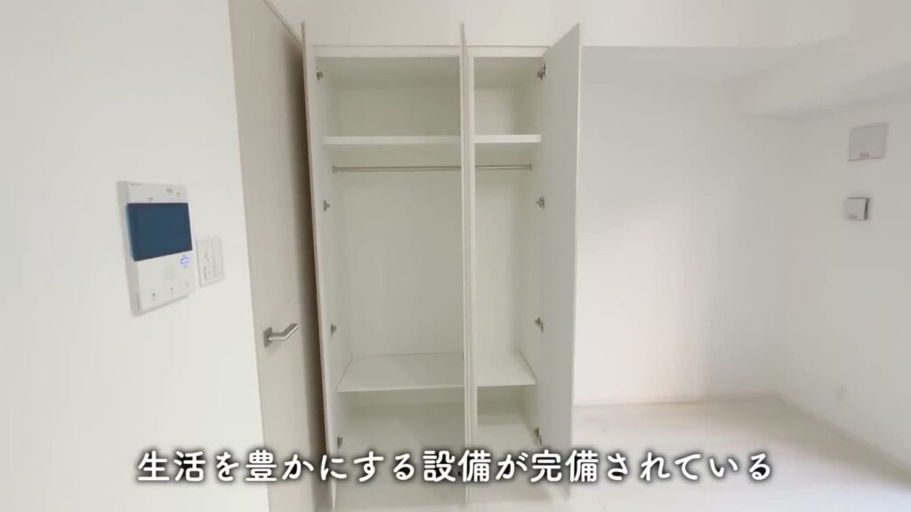 ブライズ高円寺 1Kのクローゼット