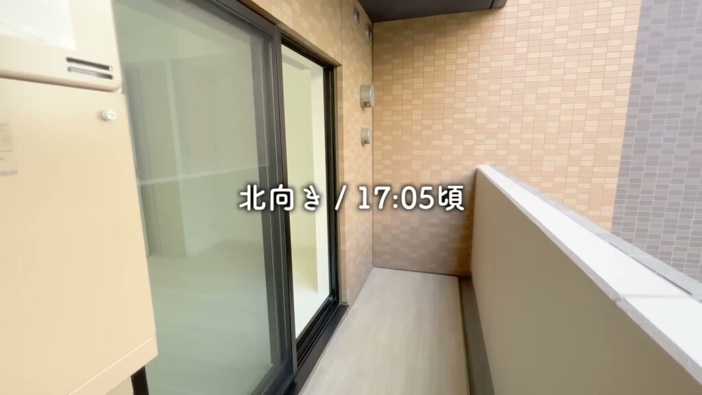 ブライズ高円寺 1Kのバルコニー