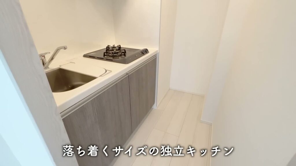羽田のマンション 2Kの独立キッチン