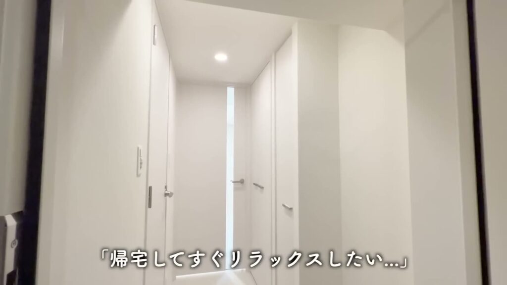 潮見の賃貸マンション 1DKの玄関