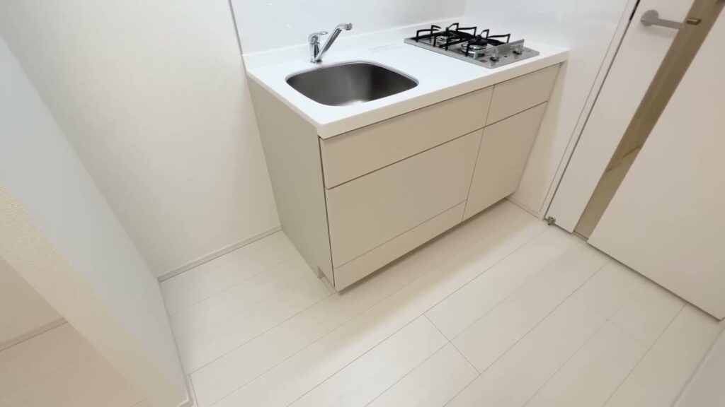 潮見の賃貸マンション 1DKのシンクまわり