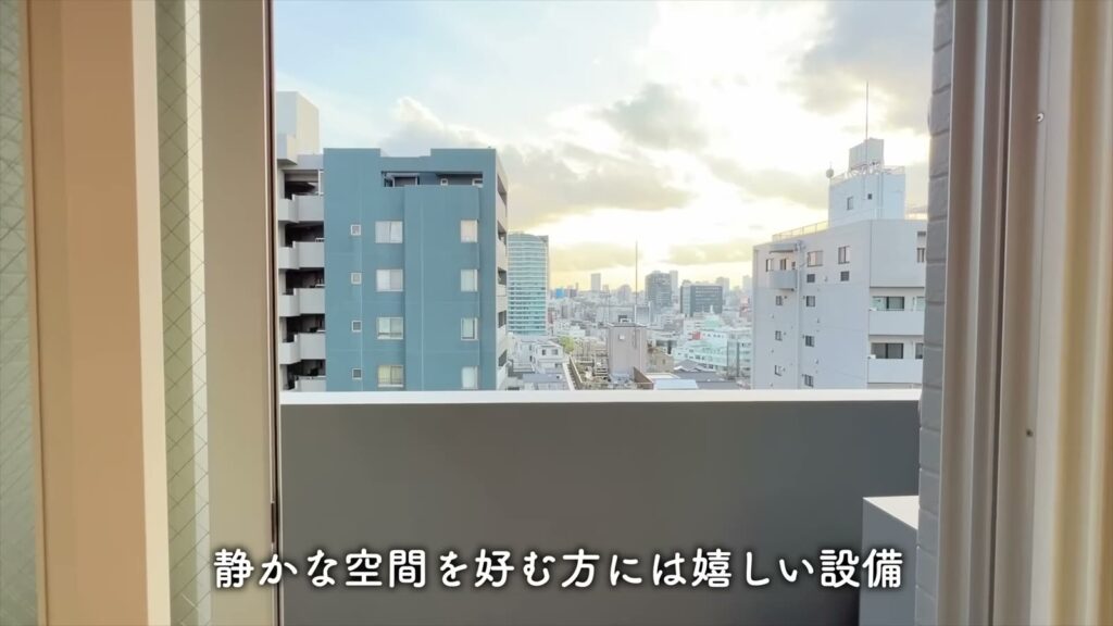 PREMIUM CUBE G 後楽園 2Kの窓の外