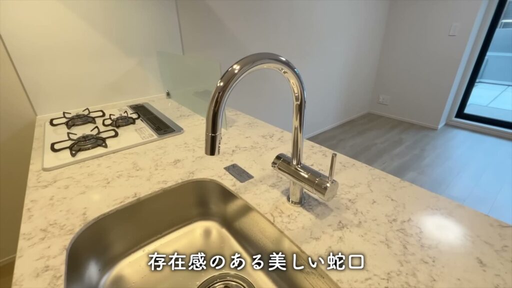 オーパスレジデンス武蔵小山 1LDKの水栓