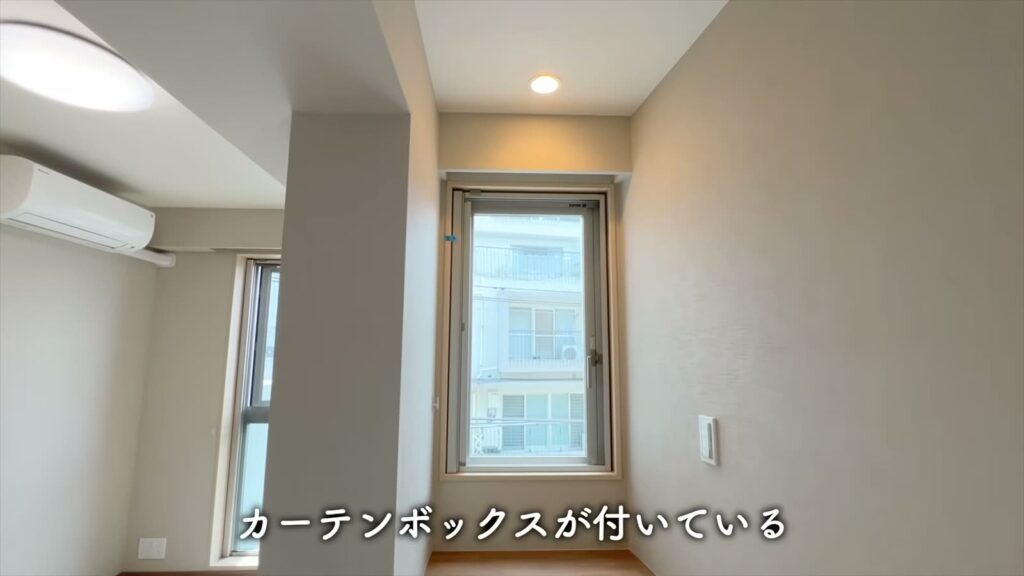 目黒区の1LDK 1LDKのデスクの窓