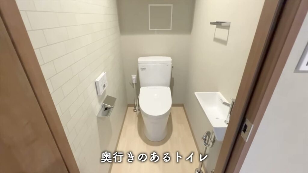 目黒区の1LDK 1LDKのトイレ