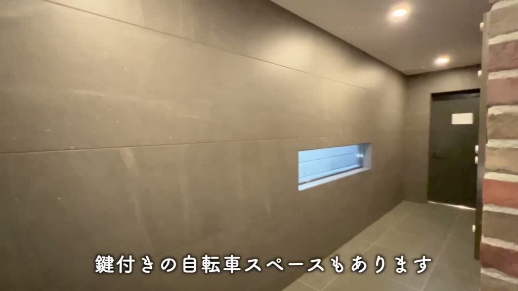 クレヴィスタ横浜大口 1Kの自転車スペース