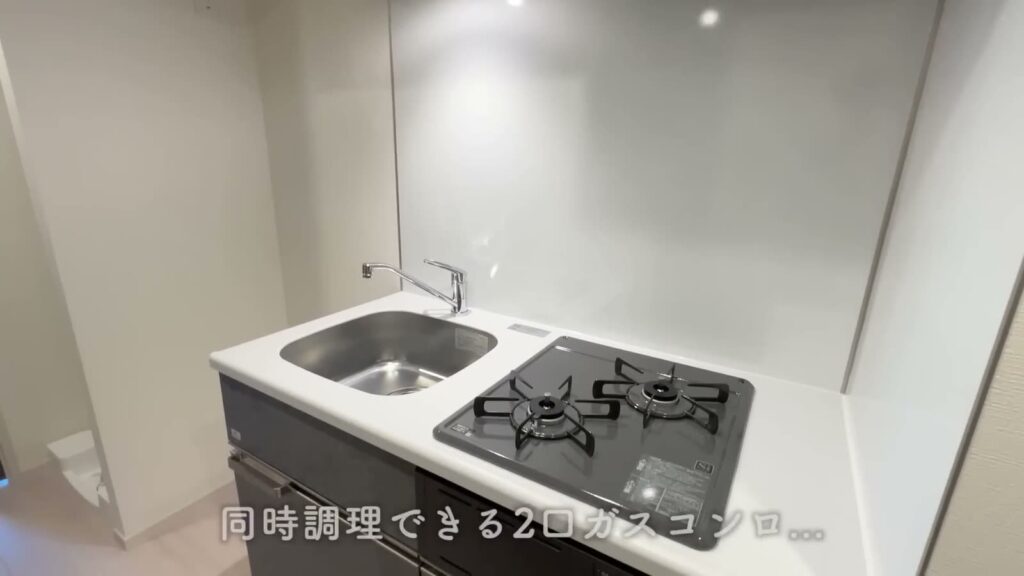 クレヴィスタ横浜大口 1Kのキッチン