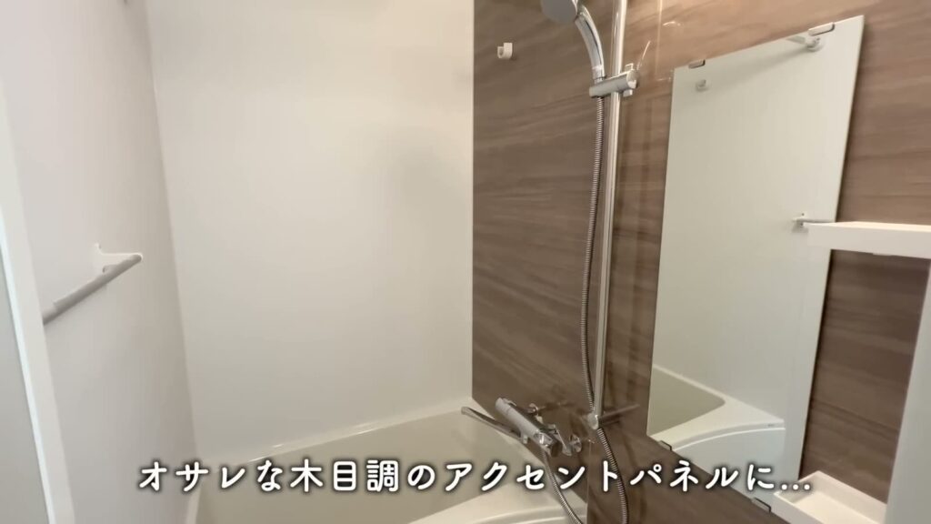 クレヴィスタ横浜大口 1Kのアクセントパネル