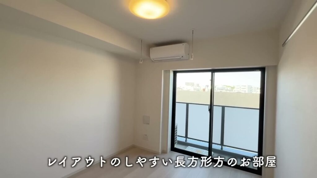 クレヴィスタ横浜大口 1Kの洋室