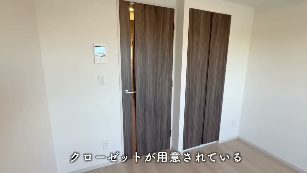 クレヴィスタ横浜大口 1Kのクローゼット