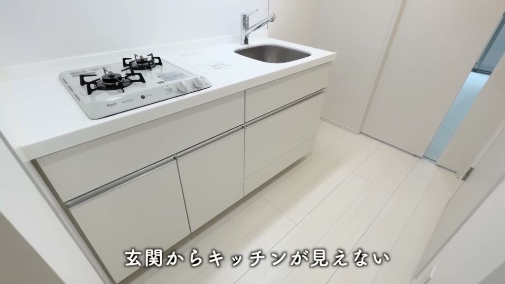 PREMIUM CUBE G 北新宿DEUX 1K+ロフトのキッチン