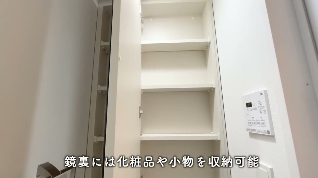 PREMIUM CUBE G 北新宿DEUX 1K+ロフトの鏡の裏