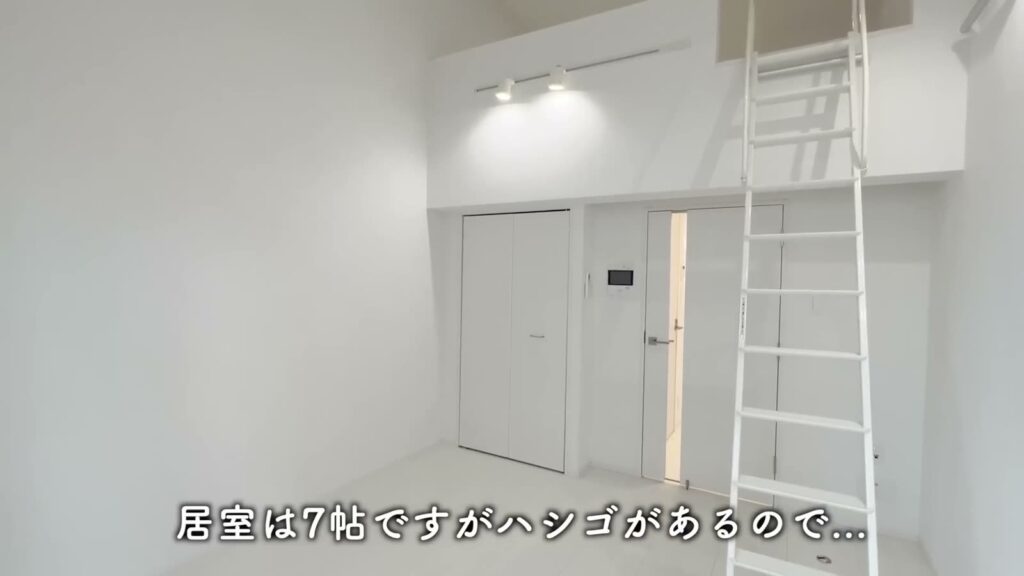 PREMIUM CUBE G 北新宿DEUX 1K+ロフトのハシゴ