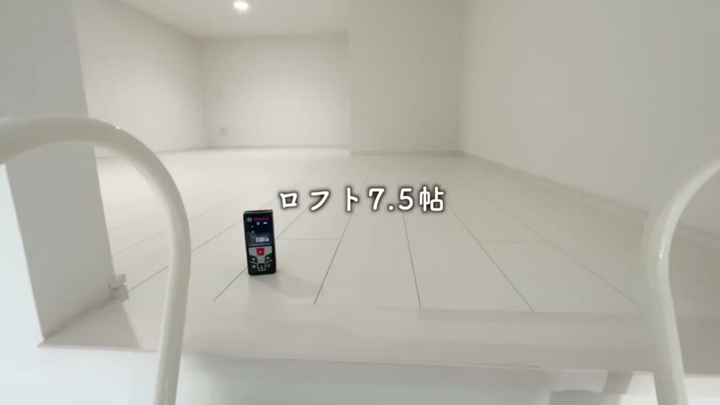 PREMIUM CUBE G 北新宿DEUX 1K+ロフトのロフト入口