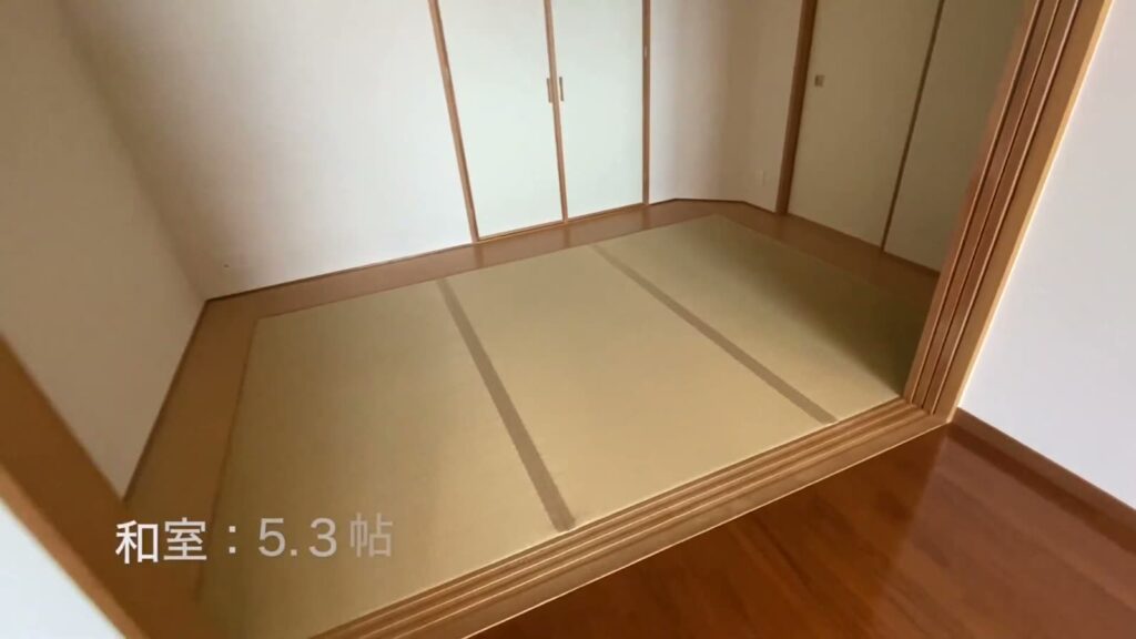 百道タワー（THE MOMOCHI TOWER） 3LDKの和室5.3帖
