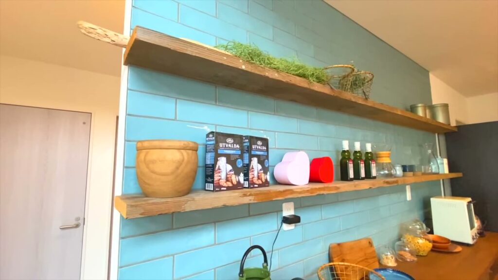 リブワークの平屋（スザンヌさんプロデュース） 平屋の造作の食器棚