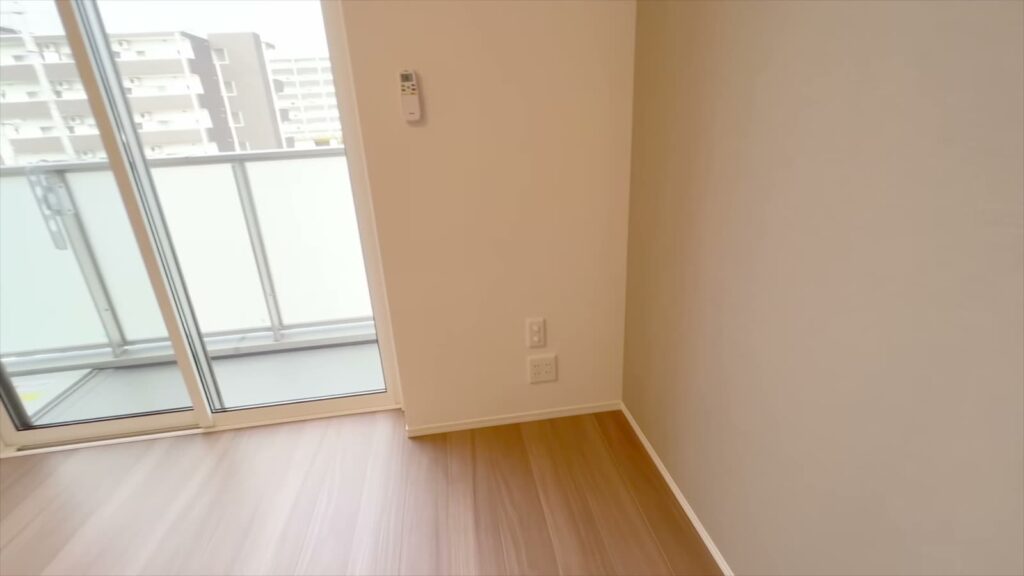 東広島市の賃貸アパート 1LDKの窓まわり
