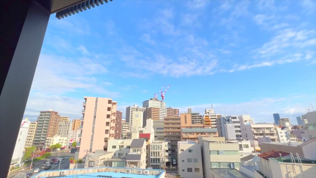 ドルチェ竹屋町 ワンルームの眺め